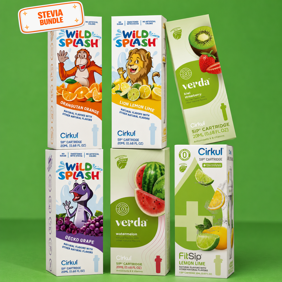Cirkul 6 Stevia Bundle - Beverage Flavor