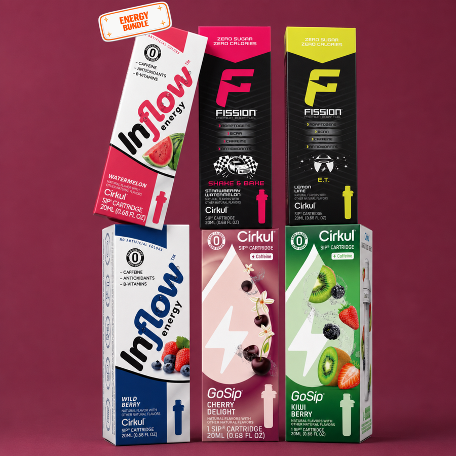 Cirkul 6 Energy Bundle - Flavor Refill
