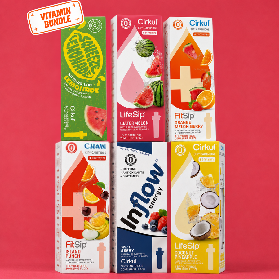 Cirkul 6 Vitamin Enhanced Bundle - Water Enhancer