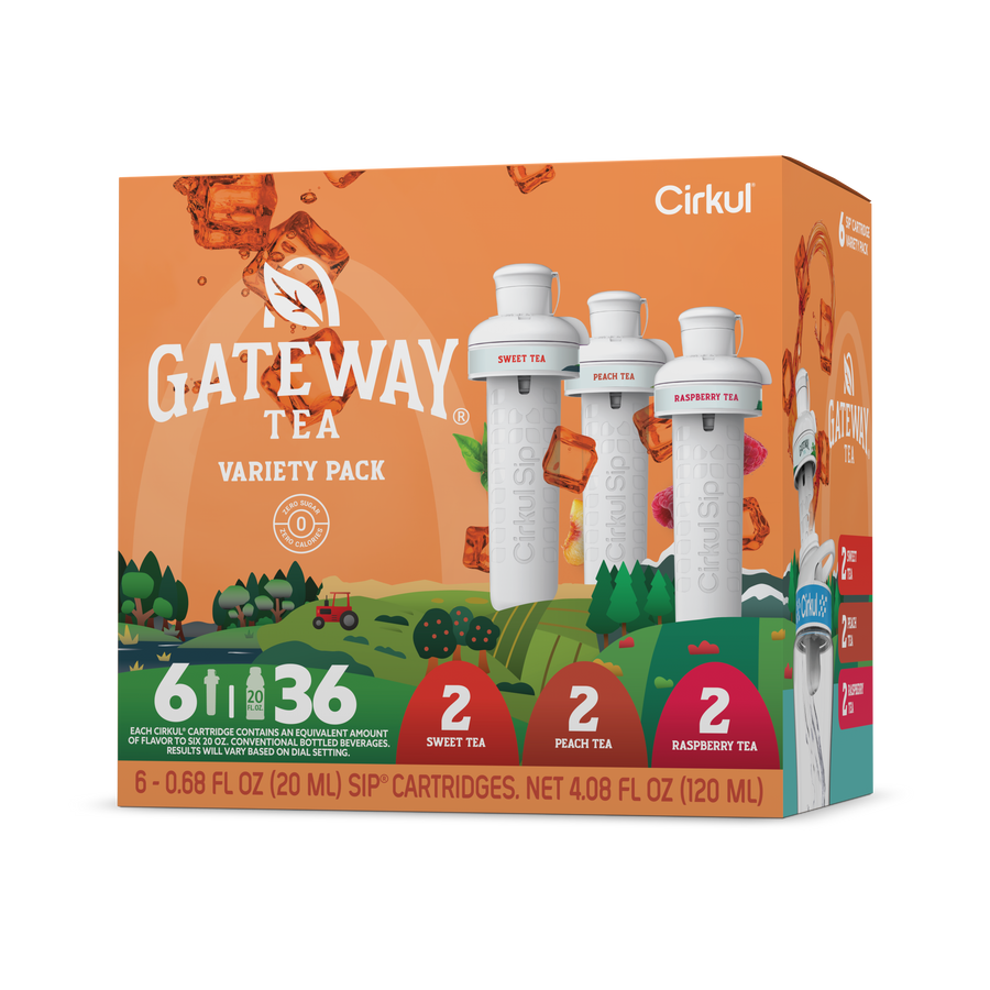 Gateway Tea® 6-Pack Variety Pack - Beverage Flavor
