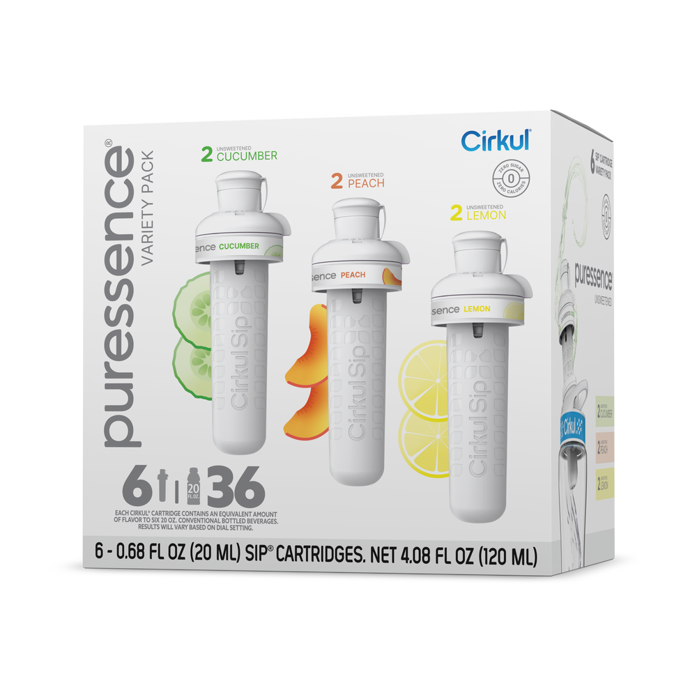 Puressence® 6-Pack Variety Pack product image - hydration flavor cartridge