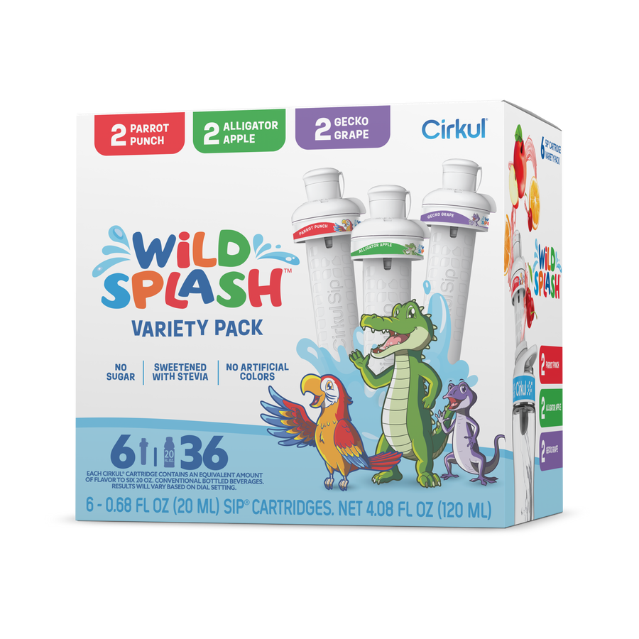 Wild Splash™ 6-Pack Variety Pack | Flavor Cartridge