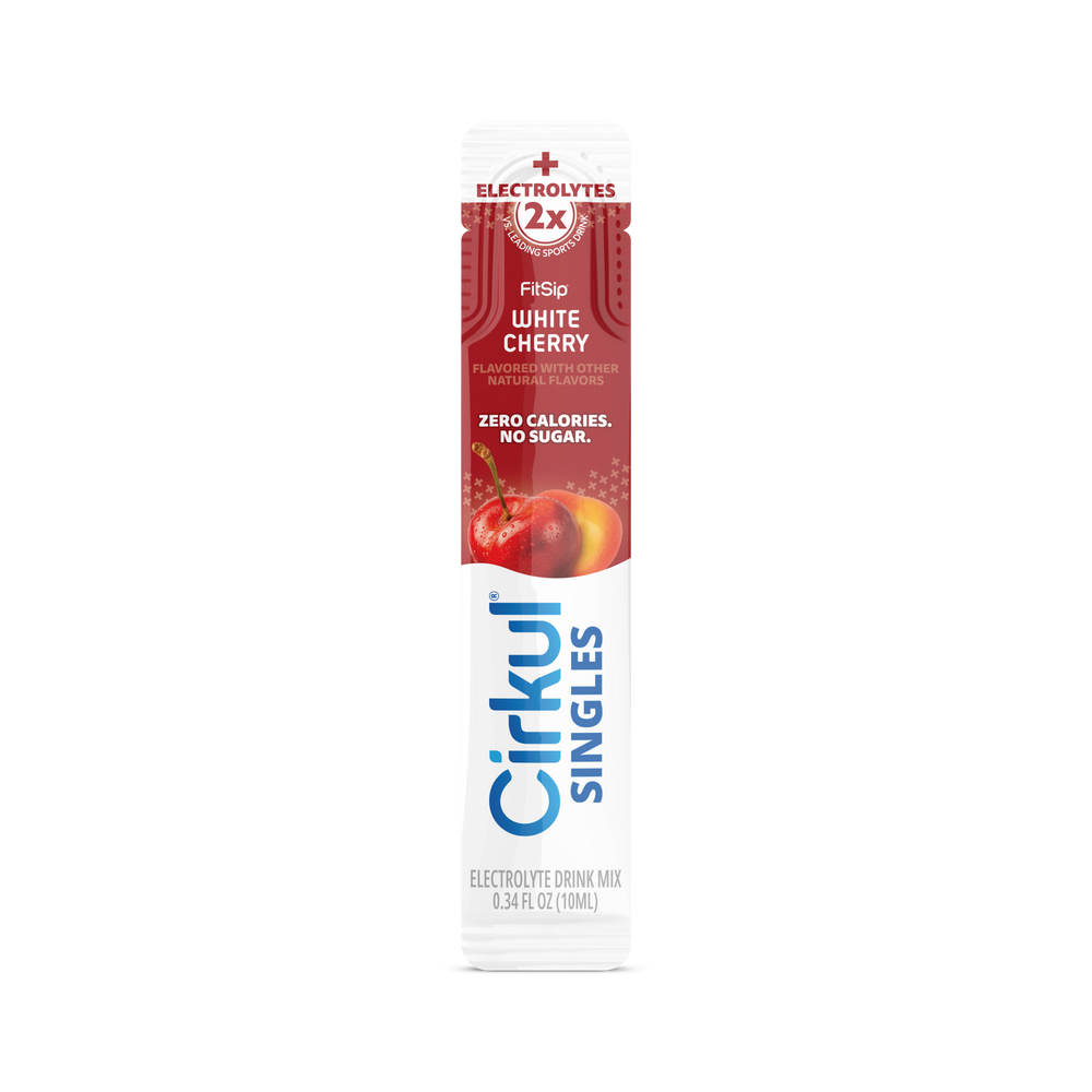 FitSip® White Cherry flavor cartridge for Cirkul bottles