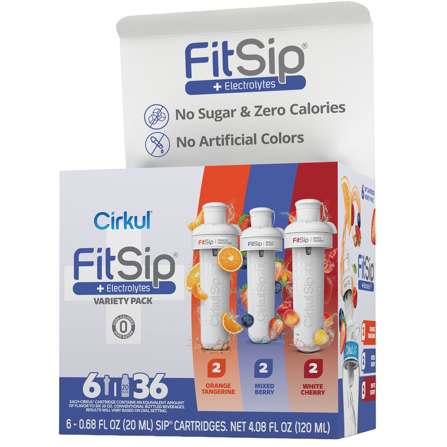 FitSip® 6-Pack Variety Pack - Drink Mix Pod