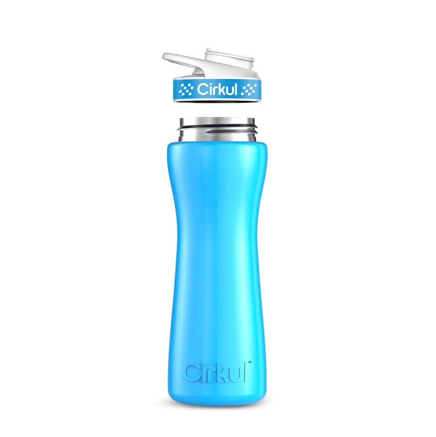 22oz. Stainless Steel Bottle & Comfort Grip Lid | Refreshment Pod