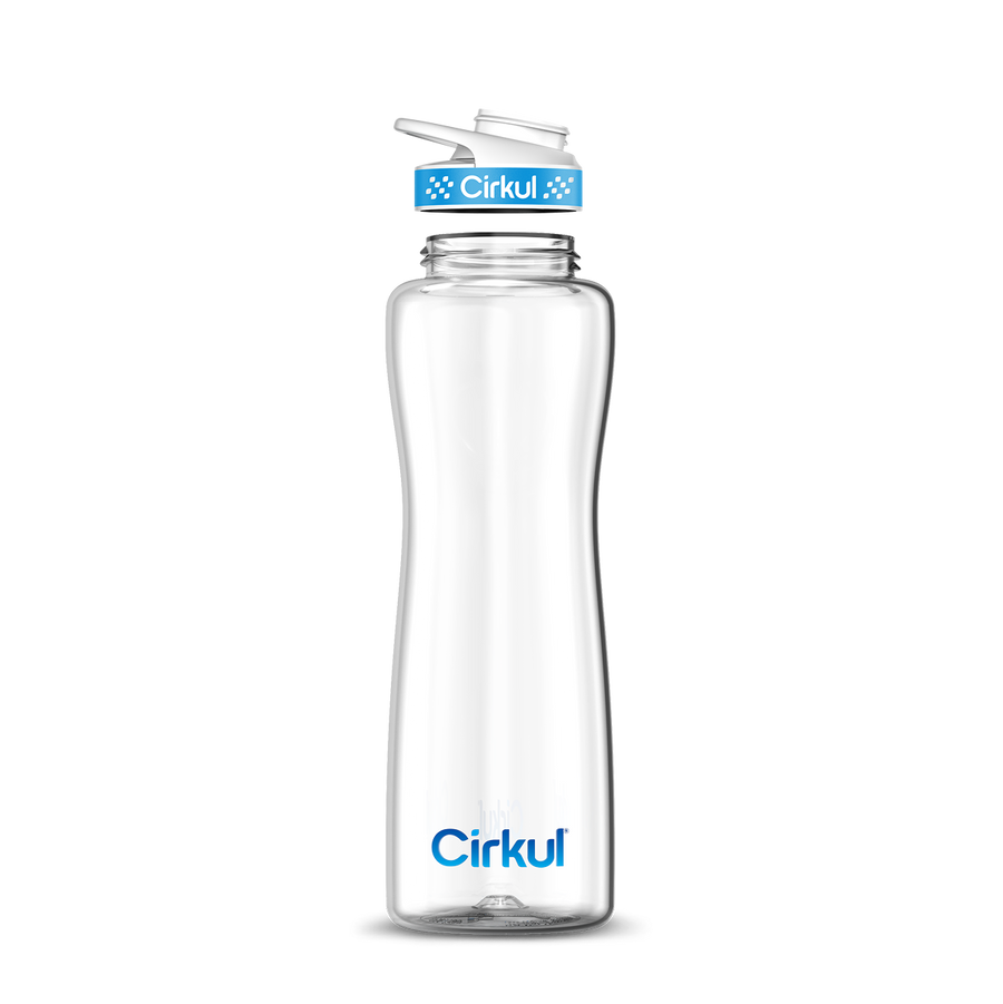 42oz. Plastic Bottle & Comfort Grip Lid | Flavor Cartridge