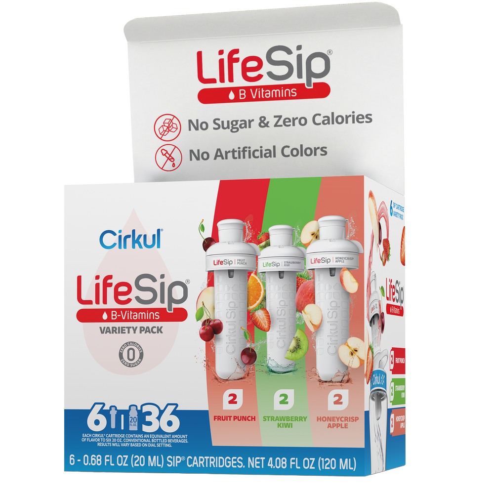 LifeSip® 6-Pack Variety Pack - hydration accessory product photo