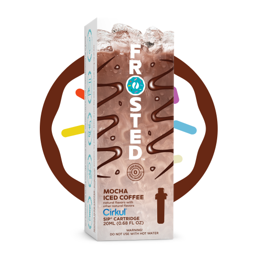 Frosted | Mocha Iced Coffee product image - hydration flavor cartridge