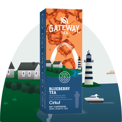 Gateway Tea | Blueberry Tea | Flavor Cartridge