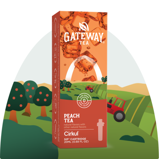 Gateway Tea | Peach Tea - Drink Mix Pod