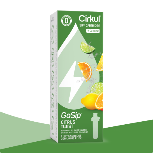 Photo of GoSip Citrus Twist water enhancer cartridge