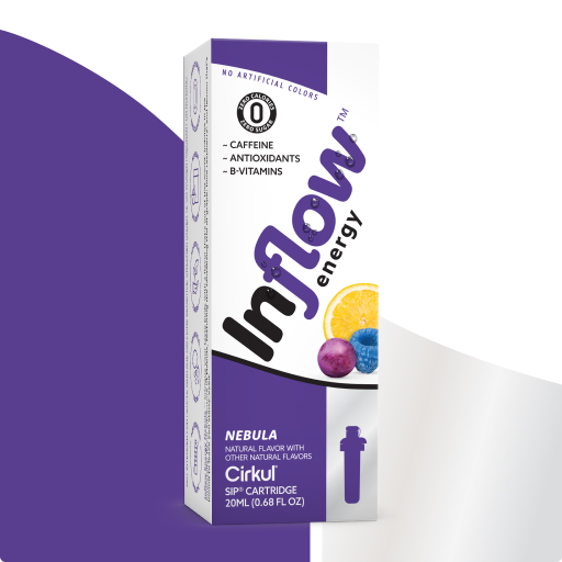 Inflow Energy | Nebula flavor cartridge for Cirkul bottles