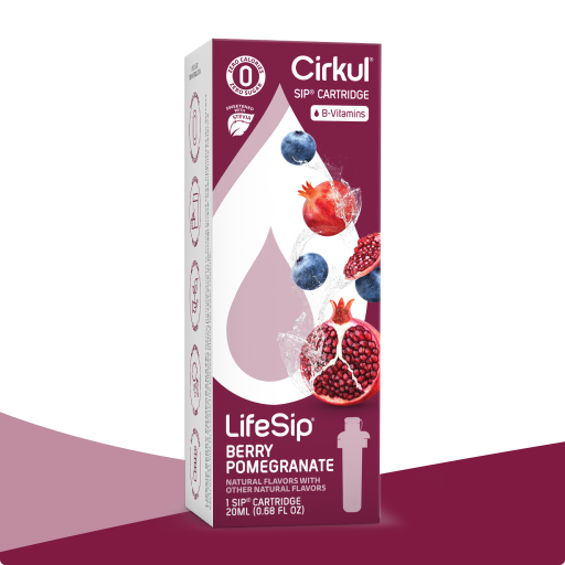 LifeSip Berry Pomegranate (Stevia) | Daily Hydration