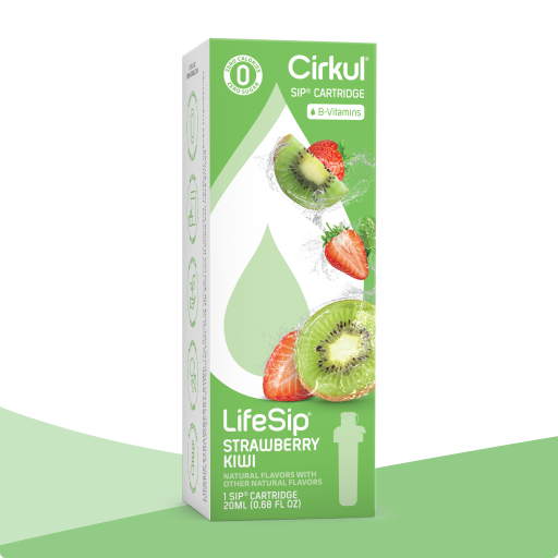 LifeSip Strawberry Kiwi flavor cartridge for Cirkul bottles