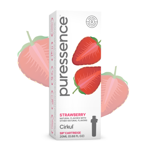 Puressence | Strawberry (Unsweetened) | Flavor Cartridge