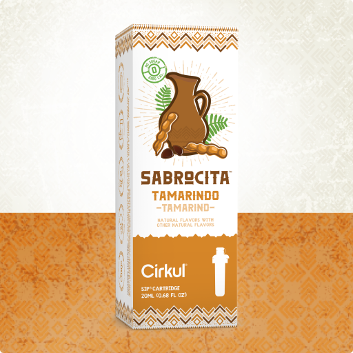 Sabrocita | Tamarind product image - hydration flavor cartridge