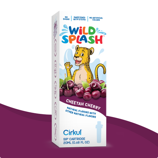 Wild Splash | Cheetah Cherry - Drink Mix Pod